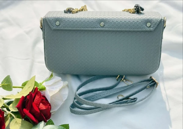 Chic Rectangle Three Chain Sling 4 - Day Dream Bags Chic Rectangle Three Chain Sling - Day Dream Bags