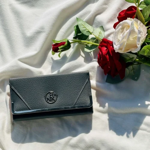 Dark Grey Multi Partition Purse Wallet - Day Dream Bags