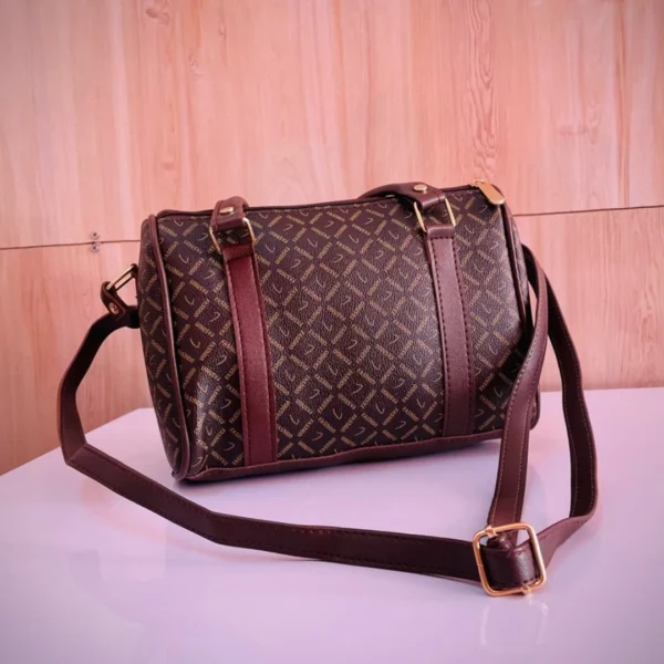 Elegant Brown Carry-On Duffle Bag 1 - Day Dream Bags Elegant Brown Carry-On Duffle Bag - Day Dream Bags